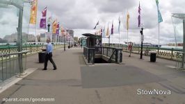 SYDNEY  Walk across Pyrmont Bridge  Darling Harbour using FeiyuTech G4S SteadiCam