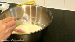how to make whipped cream 2طرز زدن خامه ،طرز تهیه خامه فرم گرفته ،خامه شیرین قنادی ضبط