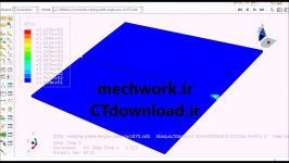 شبیه سازی جوشکاری پالسی در abaqus