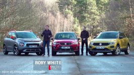 2018 Volkswagen T Roc vs Citroën C3 Aircross vs Seat Arona  Small SUV group test  What Car