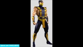 تکامل شخصیت اسکورپین در بازی Mortal Kombat