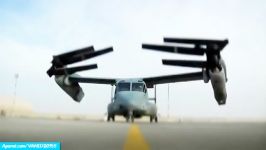 نگاهی نزدیک به هلیکوپتر mv 22 osprey