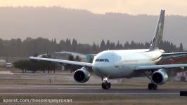 UPS N148UP A300 Takeoff Portland Airport PDX