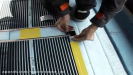 آموزش کامل اجرای گرمایش ازکف الکتریکی فیلم حرارتی