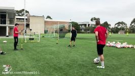 Soccer drills for Passing  AWARENESS  1st touch  Quick Feet