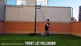 100 RESISTANCE BANDS EXERCISES  PART 2 LATSBACK