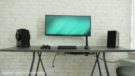 Dream Desk Setup  Modern Industrial Concrete Design