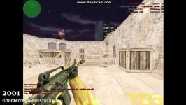 سیر تکامل سری بازی های Counter Strike 1999 2012