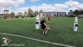 FOOTBALL training drills  Joner 1on1 Football Training