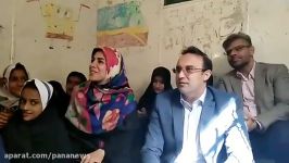 مراسم کلنگ زنی مدرسه ۱۲ کلاسه شهدای ایران خودرو