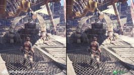 تست فریم Monster Hunter World PS4PS4 Pro vs Xbox One