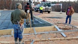 Pouring a 80 x 100 Metal Building Slab