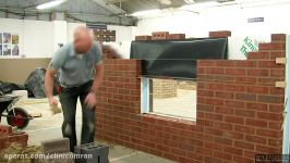 Brickwork Soldier Course with weep vents