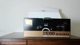 جعبه گشایی دوربین  Nikon 5100