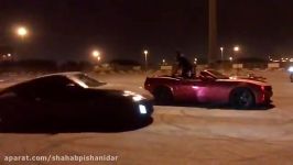 360 شهاب پیشانیدار خودرو نیسان در پیست غدیر اهواز زمستان 1396 shahab pishanidar