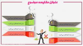 قالب پاورپوینت سه بعدی روز دفاع کنفرانس hourglass