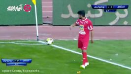 رفتار زشت هواداران استقلال پرسپولیس پرتاب اشیا مقابل اینفانتینو