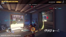 reinhardt overwatch gameplay گیم پلی راینهارت اورواچ