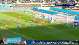 گل وریا غفوری به پرسپولیساستقلال۱ پرسپولیس ۰