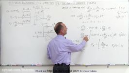 Electrical Engineering Ch 6 Capacitors 26 of 26 The Analog Computer Example