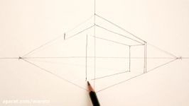 How to Draw in 2 Point Perspective A Modern House