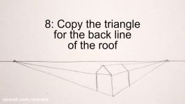 How to Draw a House in 2 Point Perspective