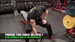 Concentration Curls استفاده کامل ازتمرین