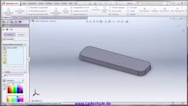 Solidworks Deutsch Tutorial Grundlagen Practice Design for beginners