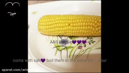 مفید ترین روش پخت جواریبلال برای کودکان delicious corns for kids