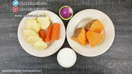 Pumpkin Soup Recipe  طرز تهیه سوپ کدوحلوایی