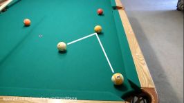 Carom Shot Trisect Draw System  from  How To Aim Pool