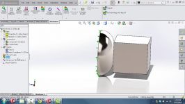 Non Linear Dynamic Contact with SolidWorks Simulation