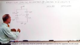 Physics  EM Capacitors Capacitance 28 of 37 V C in DC Circuit with Switch