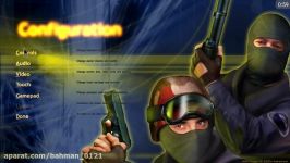 اجرای بازی Counter Strike 1.6 موس کیبرد در اندروید