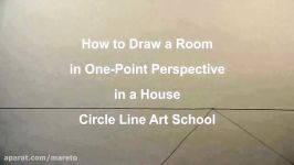 How to Draw a Room in One Point Perspective in a House