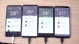 Huawei Mate 10 Pro vs OnePlus 5T vs Note 8 vs Xiaomi Mi Mix 2  Battery Drain Test