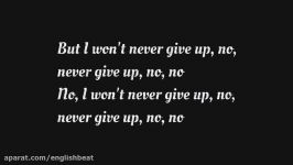 آهنگ Never Give Up Sia