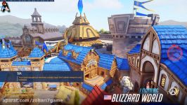 گیم پلی بازی Overwatch به همراه junkrat  SaeedZerO