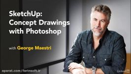 آموزش استفاده ترکیبی Photoshop SketchUp