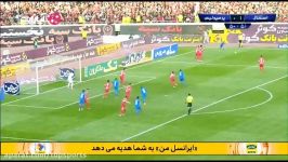 خلاصه بازی پرسپولیس۰ ۱استقلال