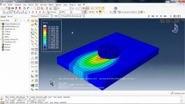 Simulation Friction Stir Welding in Abaqus Temperature analysis Eulerian method