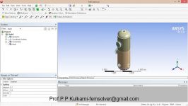 critical coupled field analysis of pressure vessel using ANSYS