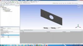 Fatigue Analysis of a plate with hole using ANSYS Workbench 15.0.7