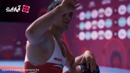 راهیابی حسن یزدانی به فینال کشتی قهرمانی آسیا
