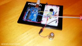 High Sensitivity Vibration Sensor Using a Piezo Element and Arduino Uno