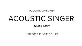 Acoustic Singer ProAcoustic Amplifier