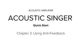 Acoustic Singer ProAcoustic Amplifier