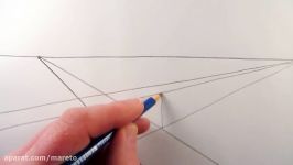 How to Draw a Bridge in Two Point Perspective Narrated