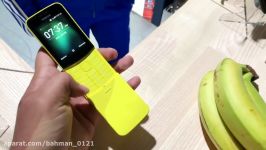 Nokia 8110 4G Hands on Camera features price  hindi MWC 2018