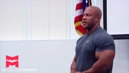 Phil Heath Full Speech  Nutrition Training Basics